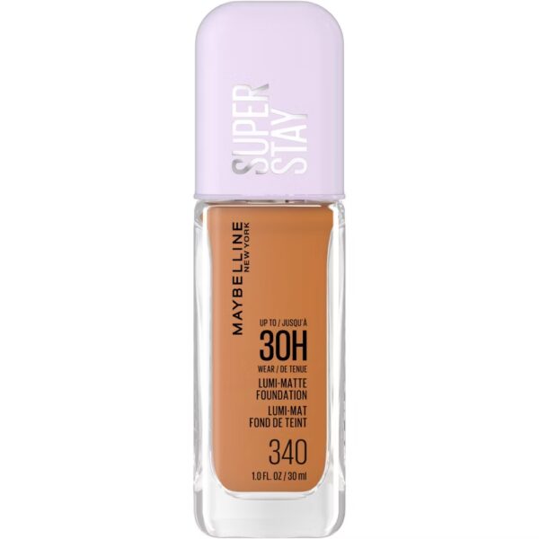 Maybelline Super Stay Up to 30HR Wear Lumi-Matte Liquid Foundation - 1 fl oz - 340 - Image 3