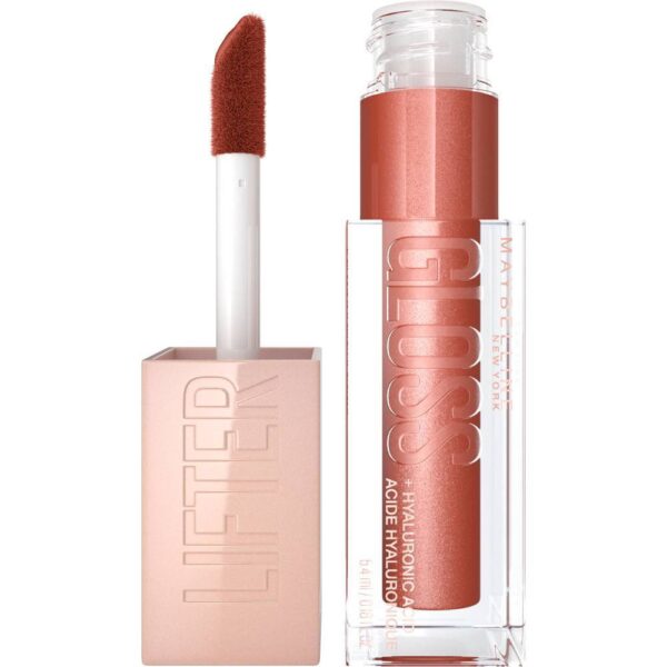 Maybelline Lifter Gloss Plumping Lip Gloss with Hyaluronic Acid - 0.18 fl oz - 09- TOPAZ