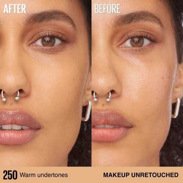 Maybelline Super Stay Up to 30HR Wear Lumi-Matte Liquid Foundation - 1 fl oz  - 250 - Image 6