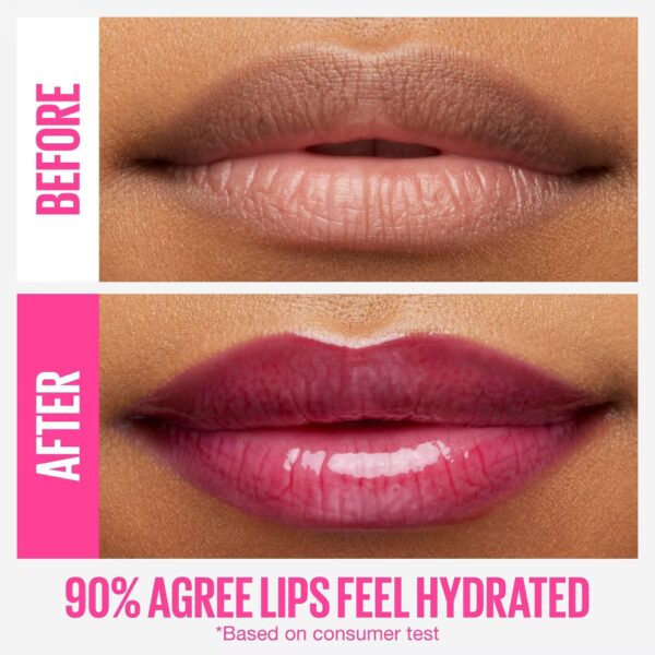 Maybelline Lifter Gloss Plumping Lip Gloss with Hyaluronic Acid - 0.18 fl oz - 03 - Moon - Image 6