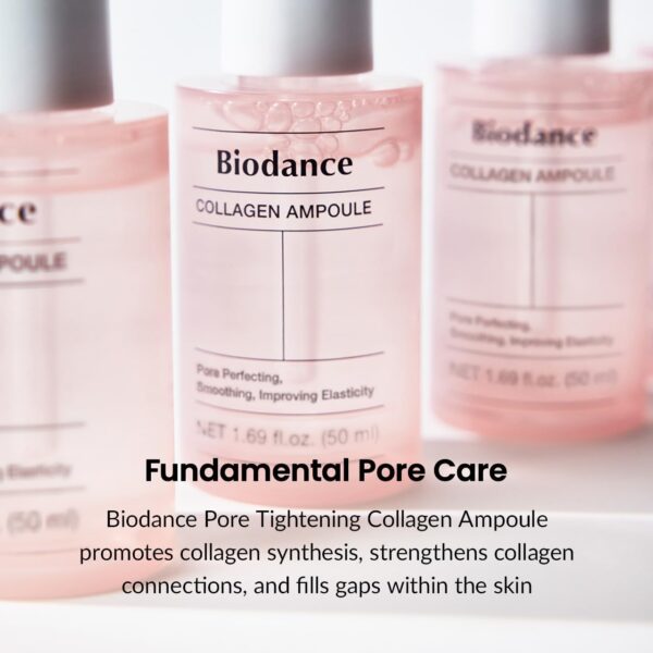 Biodance Collagen Ampoule | Korean Collagen Serum for Face, Pore Minimizing & Anti Aging Face Serum | 1.69 fl. oz - Image 3