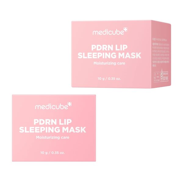 medicube PDRN lip sleeping mask glow balm | Salmon PDRN, Collagen, Shea Butter for Softer Lips, Long-lasting Moisture, Overnight and daily lip care, Korean Skincare 0.35 oz. - Image 8