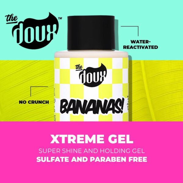 The Doux Bananas Xtreme Hold Hair Gel - 12oz - Image 4
