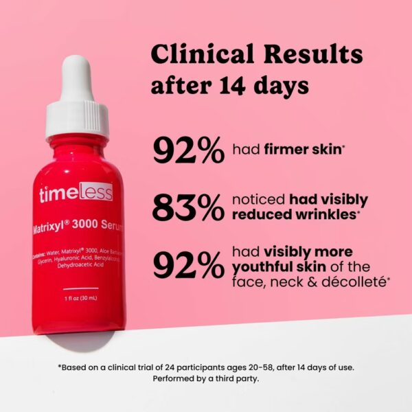 Timeless Skin Care Matrixyl 3000 Serum 1oz - Image 4