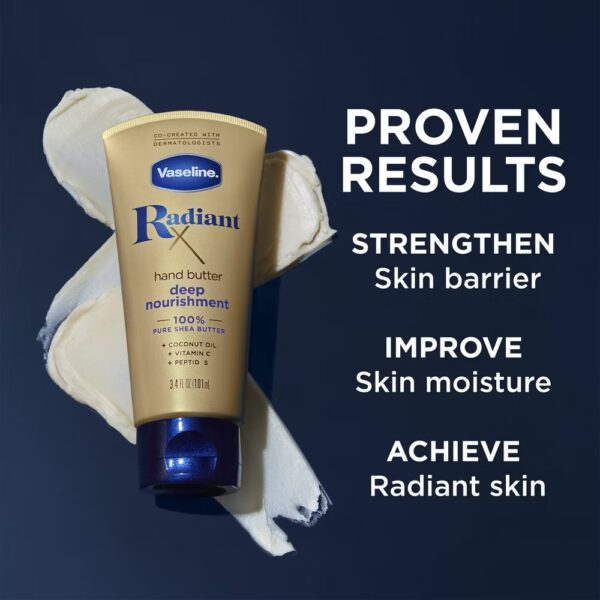 Vaseline Radiant X Deep Nourishment Hand Butter - 3.4oz - Image 6