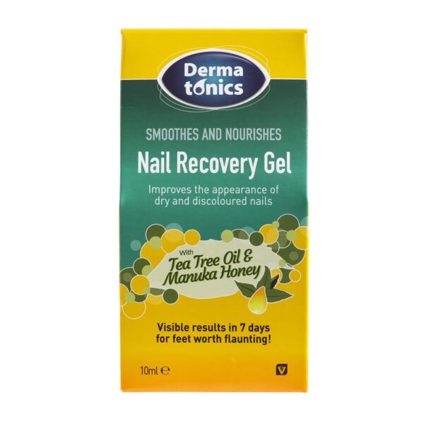 Dermatonics Nail Recovery Gel | Smoothes and Nourishes, Improves the Appearance of Dry and Discolored Nails | With Tea Tree Oil and Manuka Honey | 0.34Oz.  (Online Only) - Image 5