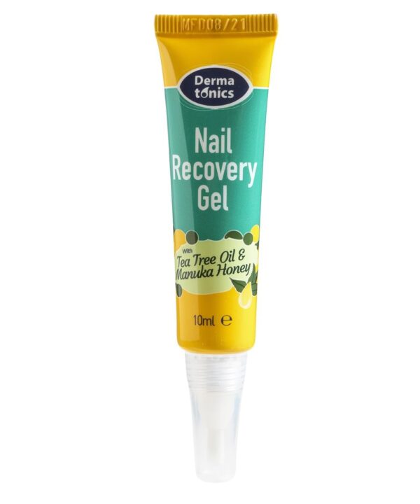 Dermatonics Nail Recovery Gel | Smoothes and Nourishes, Improves the Appearance of Dry and Discolored Nails | With Tea Tree Oil and Manuka Honey | 0.34Oz.  (Online Only) - Image 3