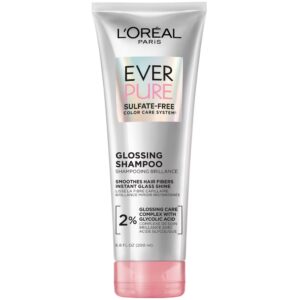 L'Oreal Paris EverPure Sulfate Free Glossing Shampoo with Glycolic Acid - 6.8 fl oz
