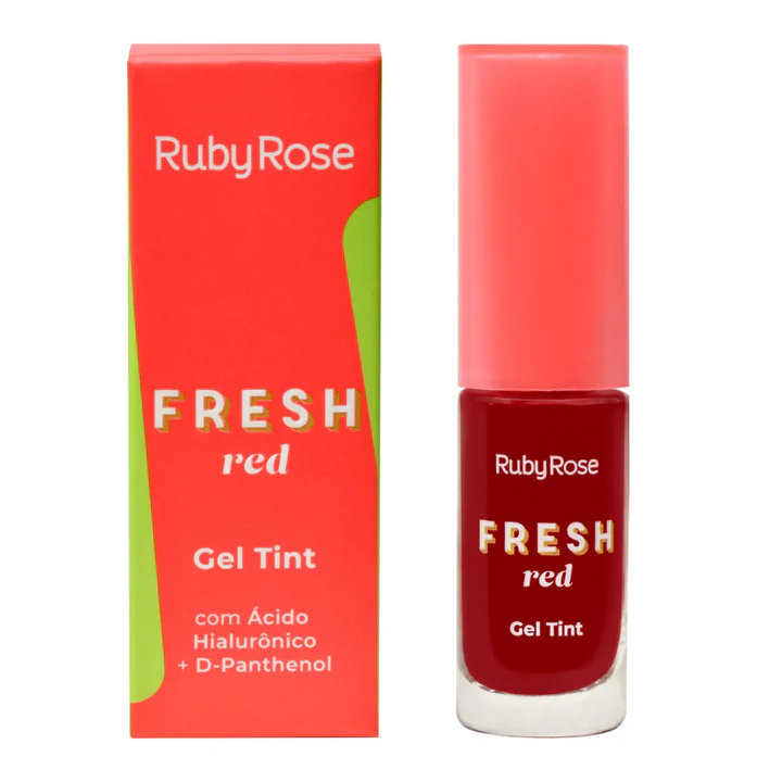 Ruby Rose Lip Tint - Fresh Red 5.5ml