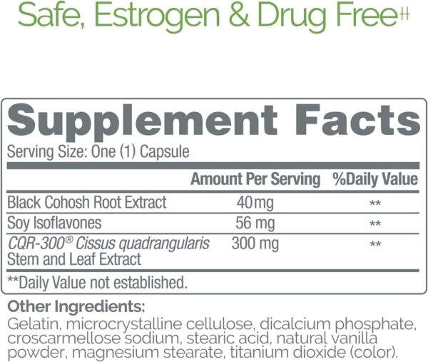 Estroven Pre-Menopause Relief, 30 Ct., Clinically Proven Ingredients, Provides Menopause Relief plus Night Sweats & Hot Flash Relief, Drug-Free or Estrogen Free - Image 8