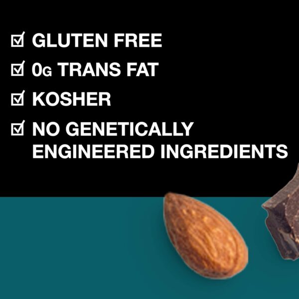KIND Nut Bars, Dark Chocolate Nuts and Sea Salt, Healthy Snacks, Gluten Free, Low Sugar, 6g Protein - ONE BAR - Image 6