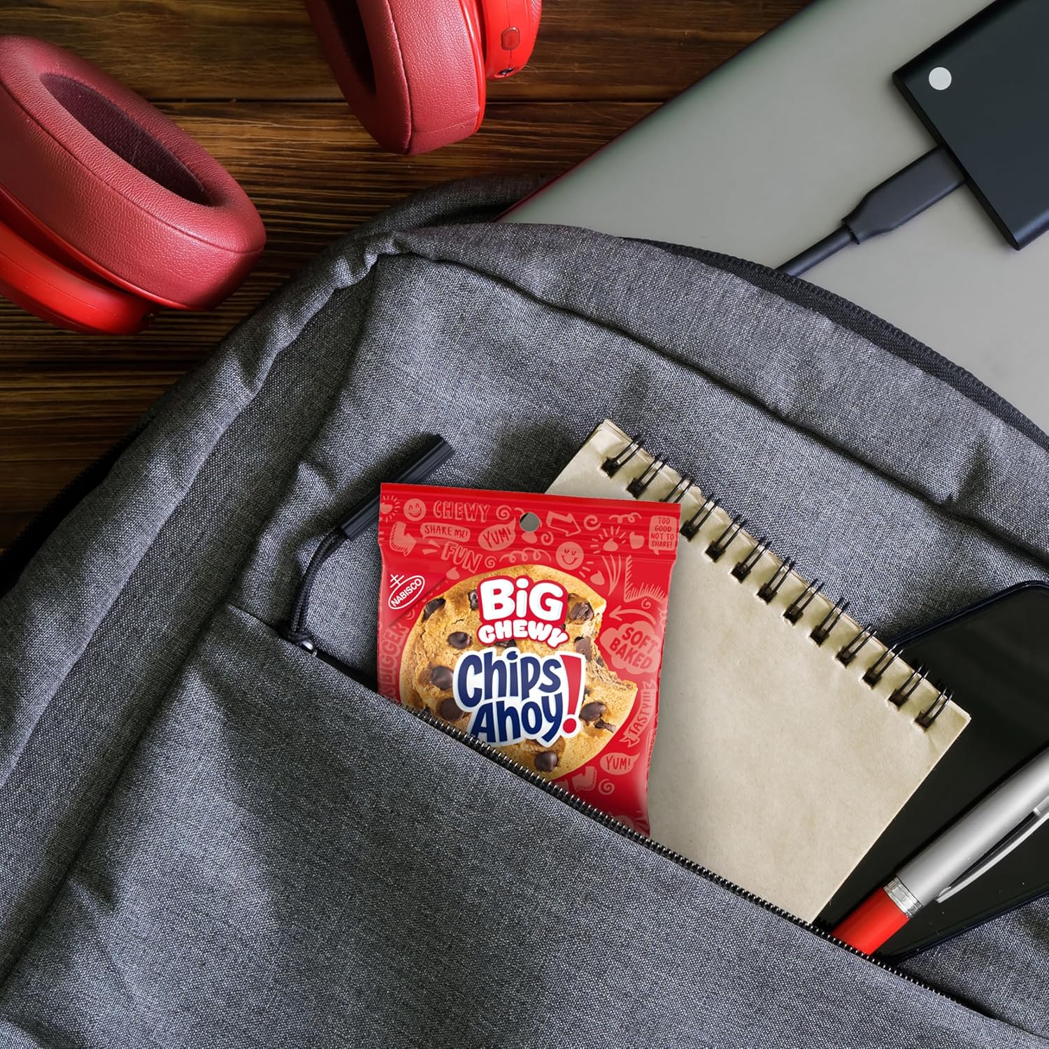 CHIPS AHOY! Big Chewy Chocolate Chip Cookie, 1 ct - Image 5