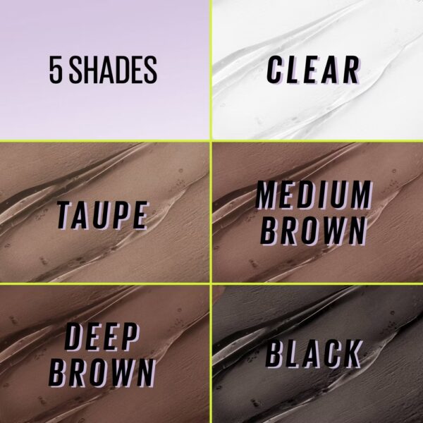 Maybelline Super Lock Brow Glue Eyebrow Gel - 0.23 fl oz - 257 - MEDIUM BROWN - Image 7