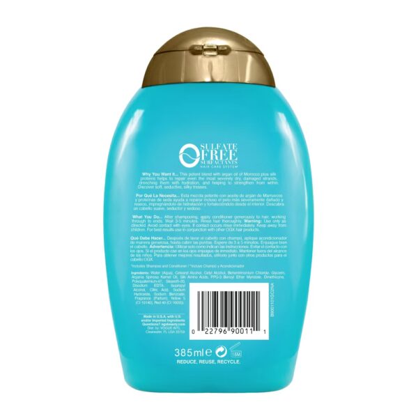 OGX Hydrate & Repair + Argan Oil of Morocco Extra Strength Conditioner - 13 fl oz - Image 3