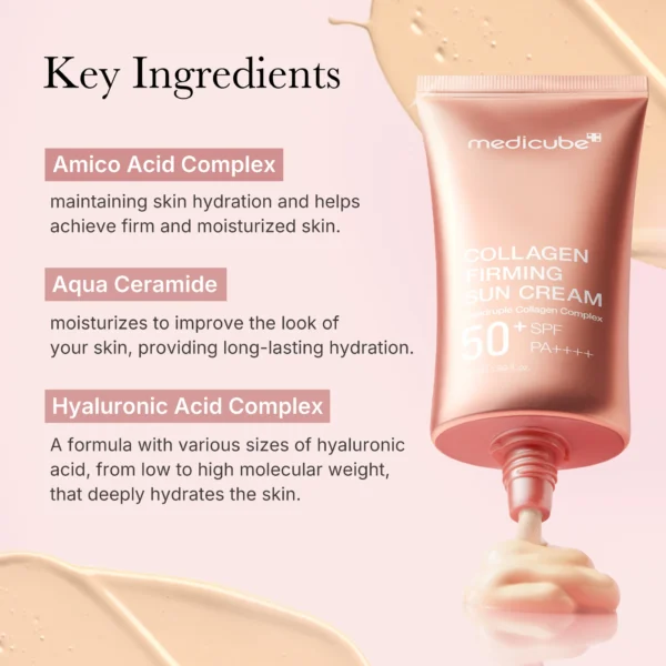 Medicube Deep Collagen Firming Sunscreen 50ml - Image 4