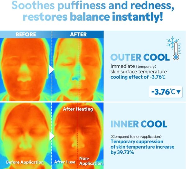 TIRTIR Ice-Cooling Icing Toner Pads | -3.76°C Instant Cool Down for Pore Reducing and Hydrating Korean Skincare (120 Pads) - Image 5