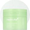 medicube Exosome CICA Tea Tree Calming Toner Pads for Sensitive Skin with Centella Asiatica Help Reduce Redness & breakouts. Low-irritating & Hydrating Daily Care, Korean Skincare, Vegan (100 Pads)