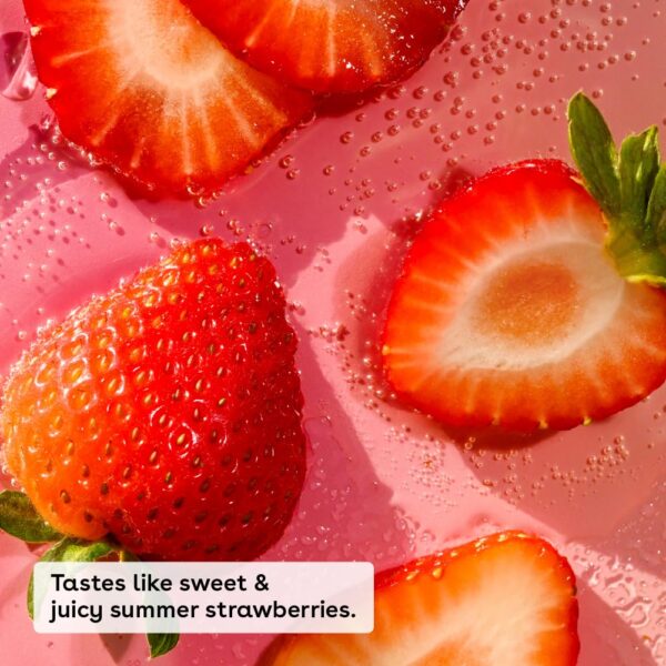 eos 24H Moisture Super Balm- Strawberry Sorbet, Lip Mask, Day or Night Lip Treatment, Made for Sensitive Skin, 0.35 fl oz - Image 4