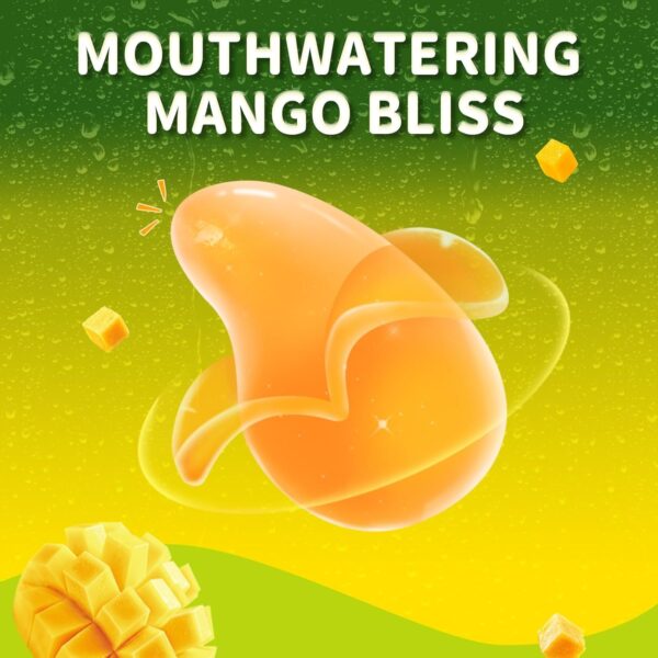 Amos Peelerz Mango Gummy Candy, Peeleble Gummy Mango Peeling Candy,Resealable 2.19oz - Image 6