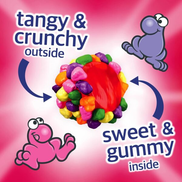 Nerds Gummy Clusters Candy, Rainbow, 3 Ounce Pouch - Image 3