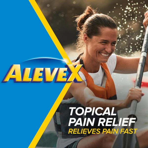 AleveX Topical Pain Relief Lotion with Rollerball Applicator - Long Lasting Arthritis and Muscle Pain Relief, 2.5 oz - Image 7