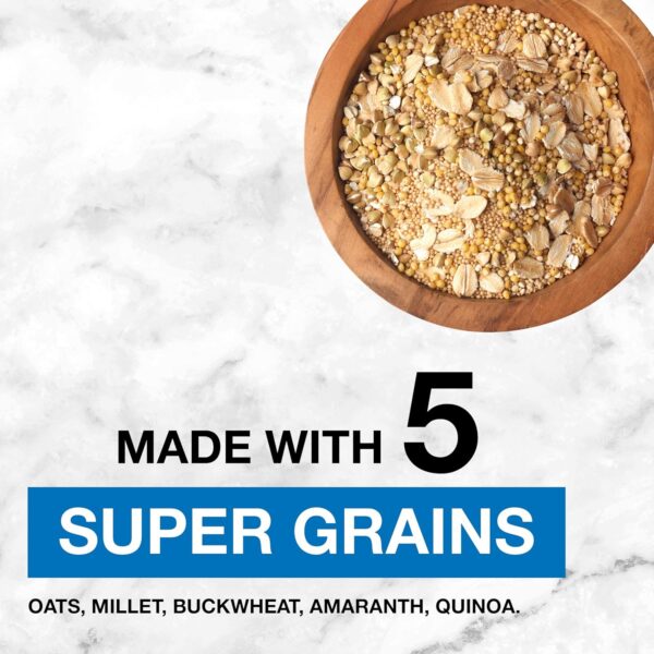 KIND Healthy Grains Granola, Vanilla Blueberry with Flax Seeds, Gluten Free, 11 oz - Image 3