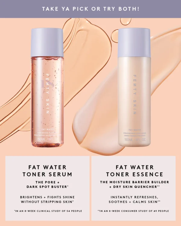 Fenty Skin Fat Water Niacinamide Pore-Refining Toner Serum with Barbados Cherry, 150ml - Image 5