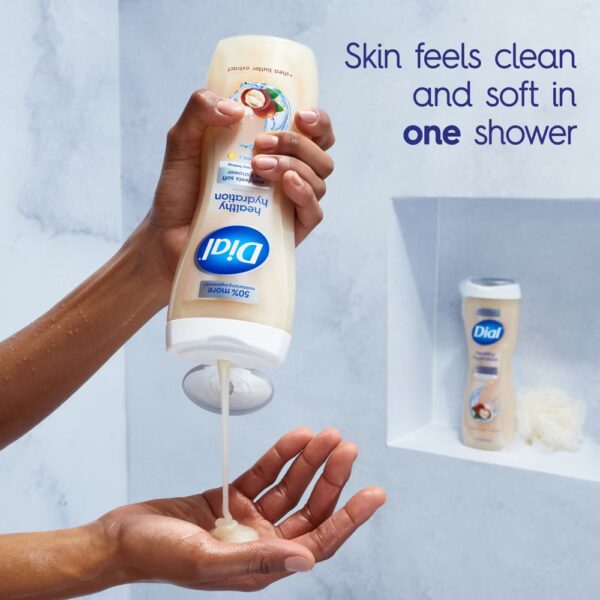 Dial Healthy Hydration Body Wash - Shea Butter - 16 fl oz - Image 9
