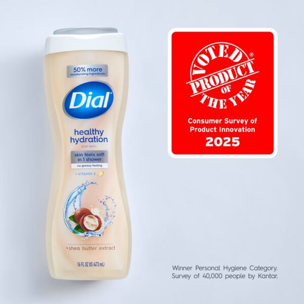 Dial Healthy Hydration Body Wash - Shea Butter - 16 fl oz - Image 5