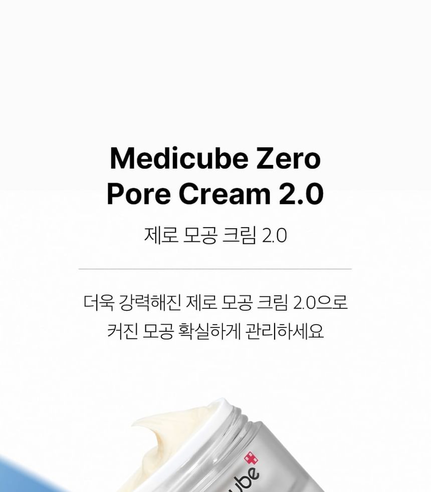 Medicube Zero Pore Cream 2.0, 50ml - Image 4