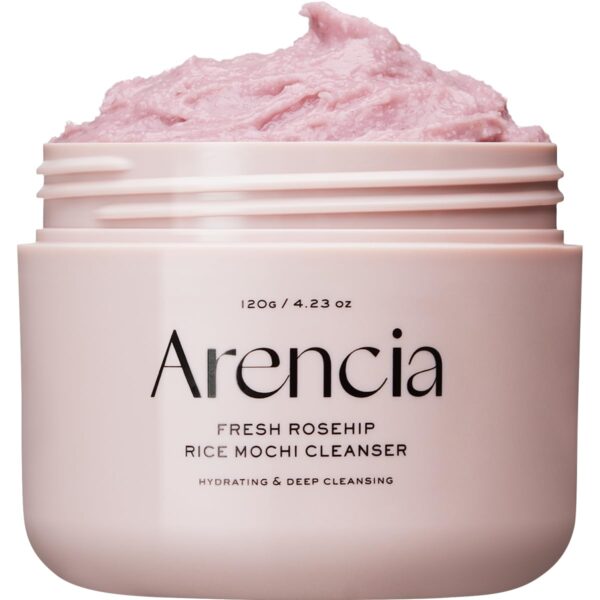 Arencia Fresh Rosehip Rice Mochi Cleanser, 120g
