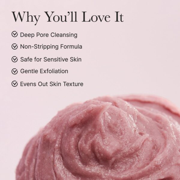 Arencia Fresh Rosehip Rice Mochi Cleanser, 120g - Image 4