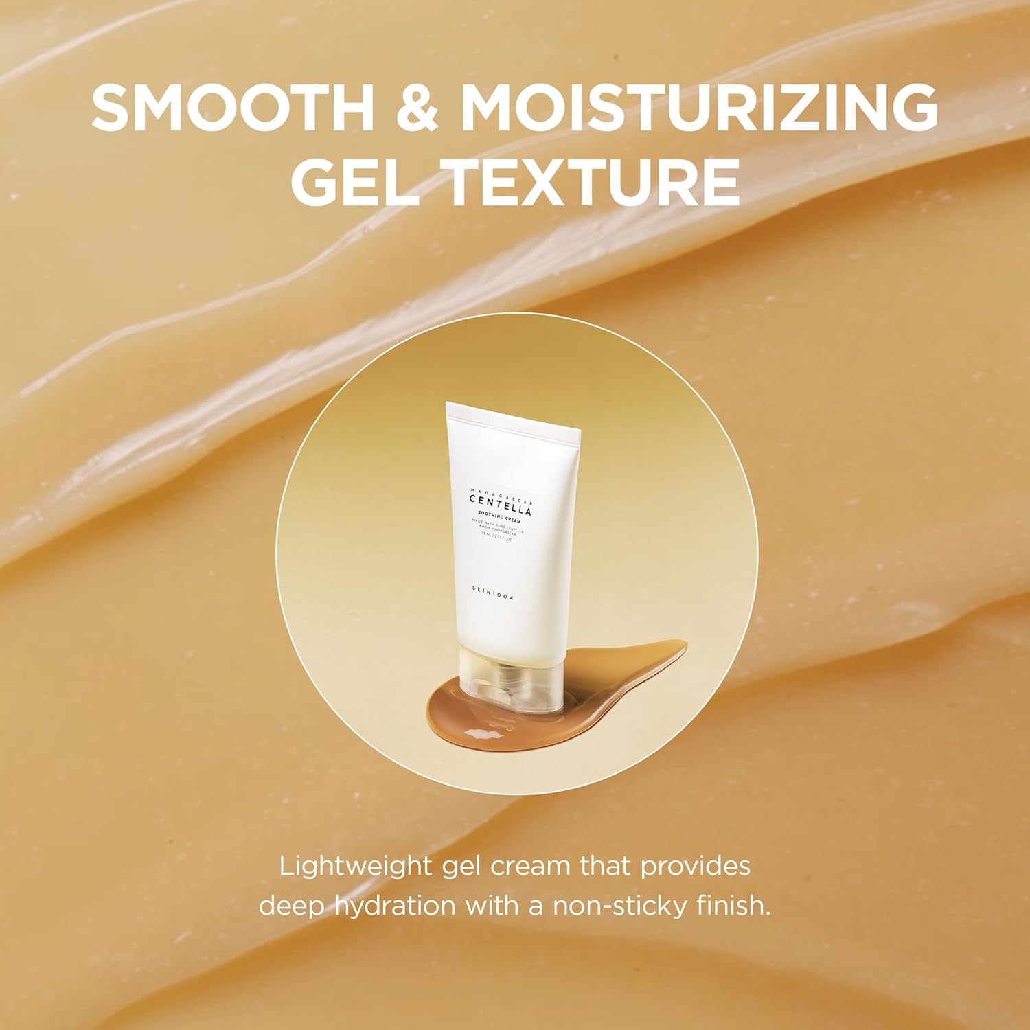 SKIN1004 Madagascar Centella Soothing Cream 2.53 fl.oz, 75ml, Quadruple Ceramide Complex Strengthens Skin Barrier and Smooths Skin 2.53oz - Image 7