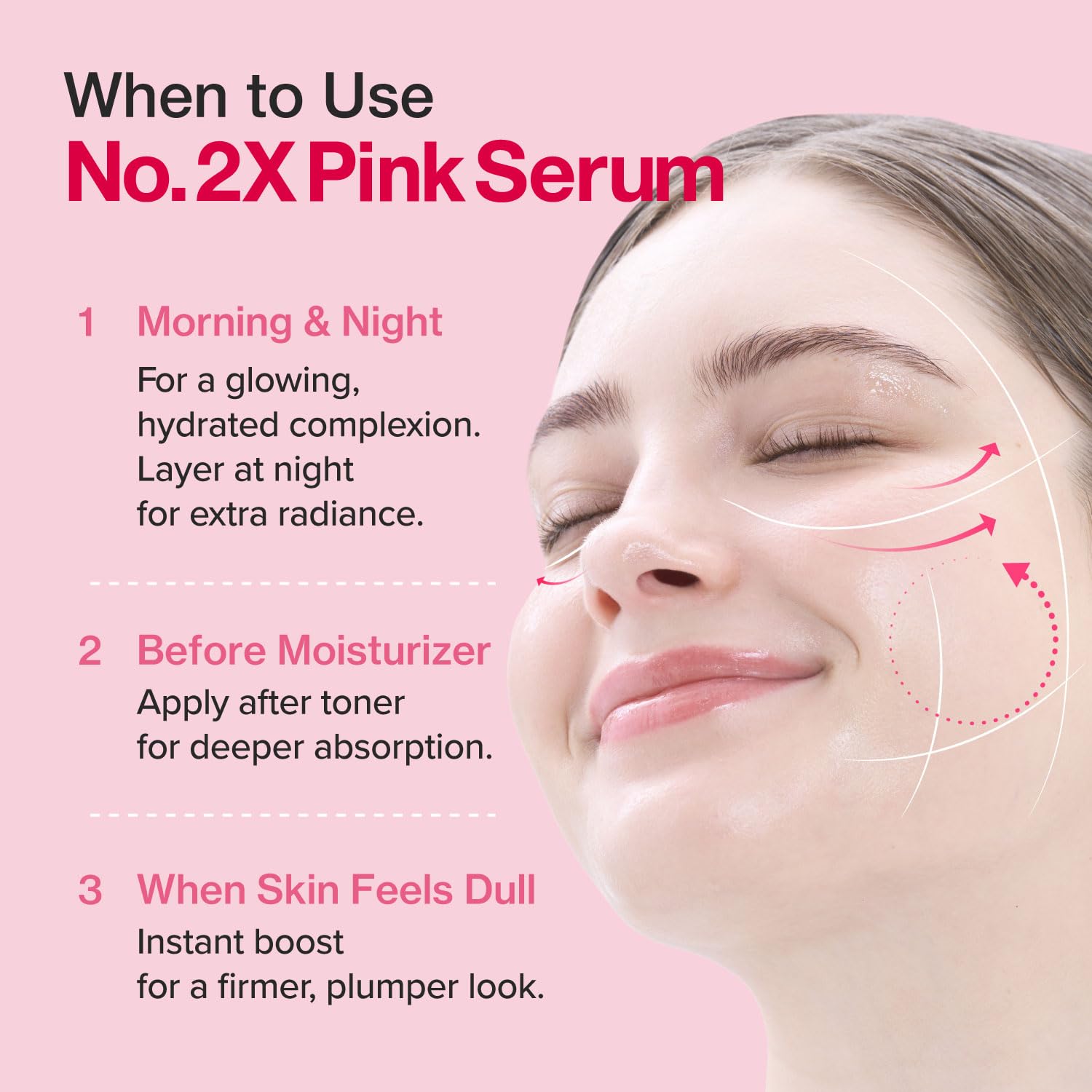 numbuzin No.2X Serum | Rose PDRN Collagen 2X Plumping Serum | Glowing, Hydrating, Firming, Korean Skincare | Collagen, Peptides, PDRN | for Dry, Combination skin | 1.01 fl.oz. - Image 8