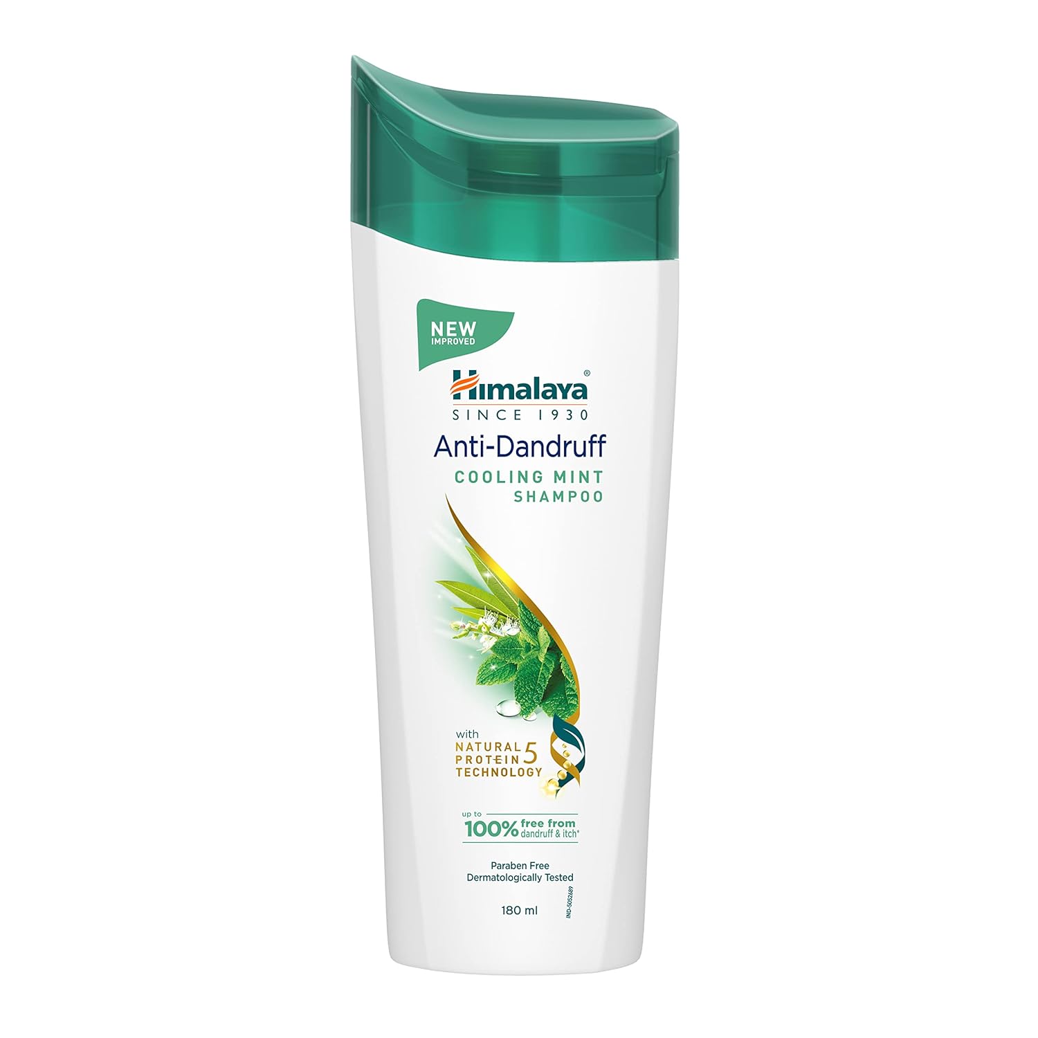 Himalaya Anti-Dandruff Cooling Mint Shampoo | Fights Dandruff | Soothes Scalp & Revives Hair | Enriched with Tea Tree Oil & Mint | For Women & Men | 200ml