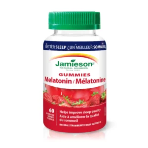 Jamieson Melatonin Gummies 2.5mg, 60 Gummies (Packaging May Vary)