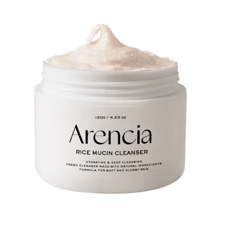 ARENCIA Rice Mucin Cleanser, 120g