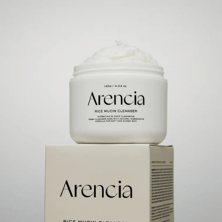 ARENCIA Rice Mucin Cleanser, 120g - Image 3