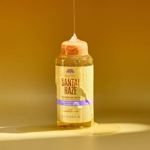 Tree Hut Foaming Gel Body Wash - Santal Haze - 18 fl oz - Image 11