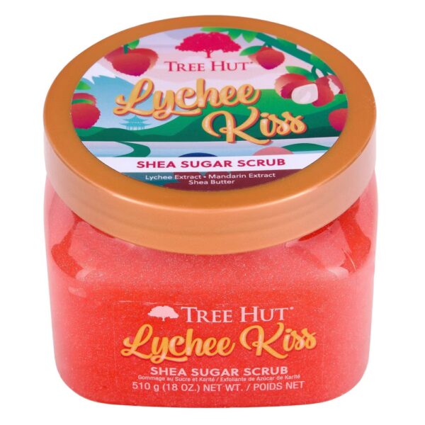 Tree Hut Shea Sugar Body Scrub - Lychee Kiss - 18oz - Image 4