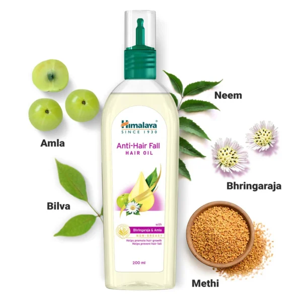 Himalaya Anti-Hair Fall Hair Oil 100ml - Image 3