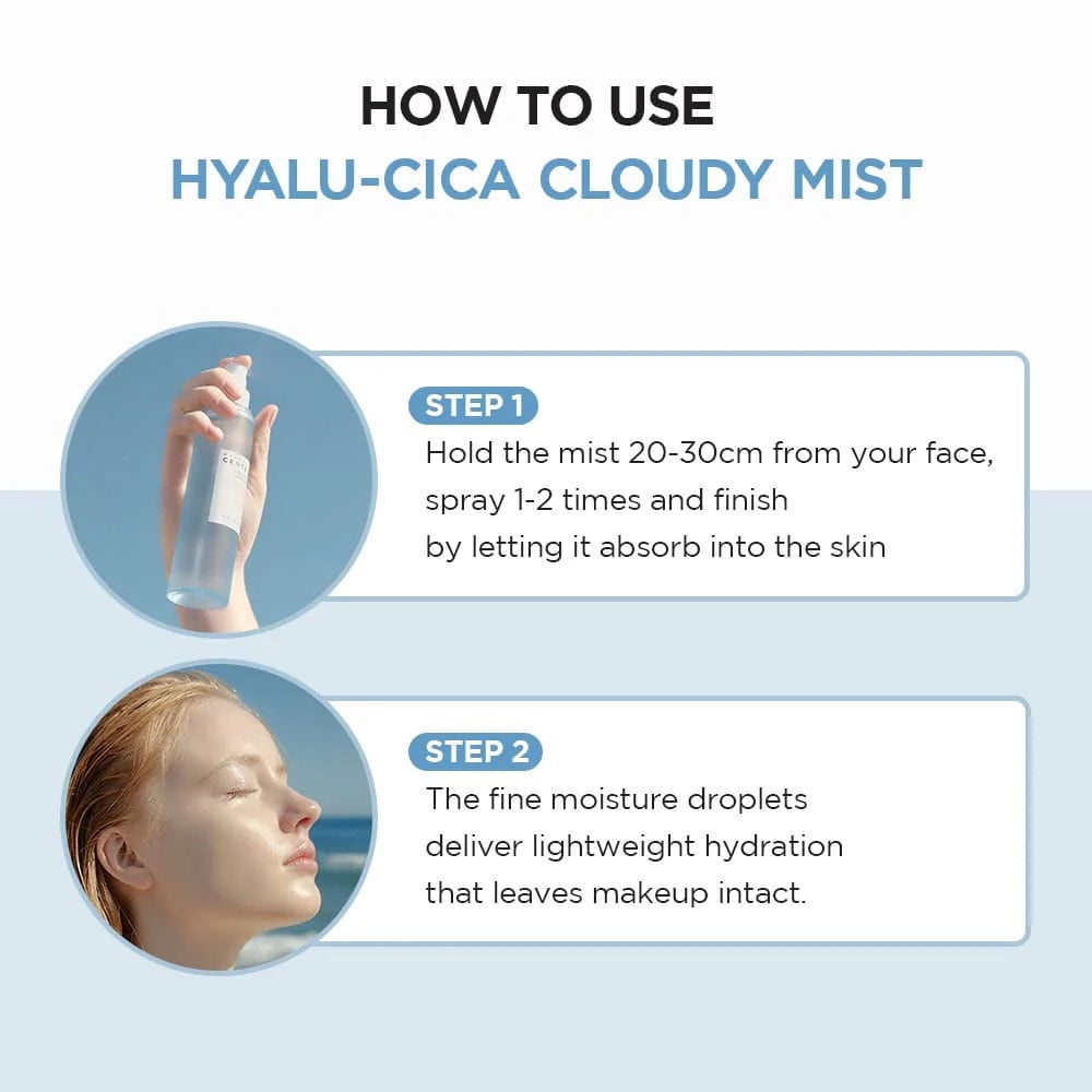 SKIN1004 Madagascar Centella Hyalu-Cica Cloudy Mist 4.05oz - Image 9