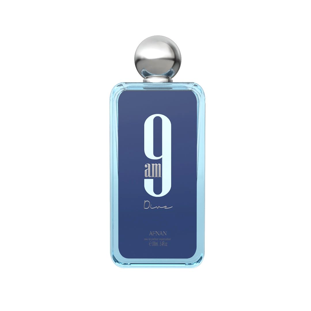 Afnan 9 AM Dive Unisex Eau De Parfum, 3.4 Fl. Oz - Image 4