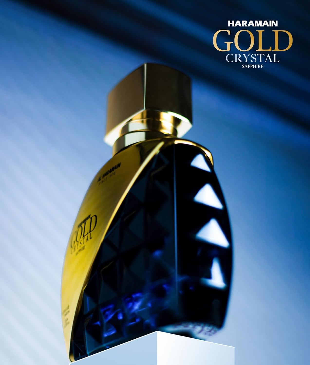 Al Haramain Gold Crystal Sapphire for Unisex - Arabian Perfume for Women and Men - Long Lasting Fragrance - Arabic Perfume - Eau de Parfum - 3.33 oz EDP Spray - Image 8