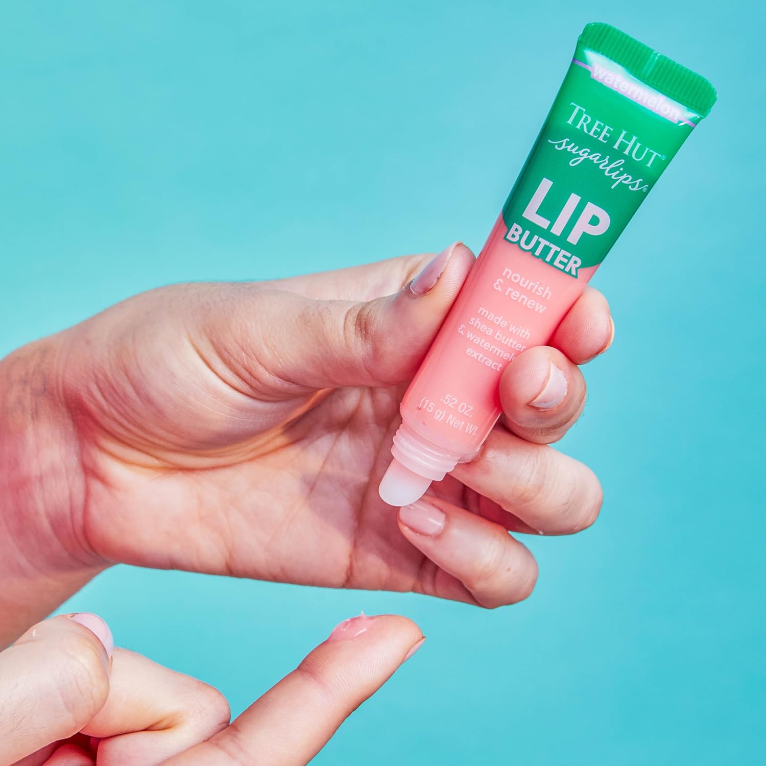 Tree Hut Sugarlips Lip Butter Trio, Original, Watermelon & Strawberry Lip Butters, Hydrating & Moisturizing Lip Care Set, Smooth & Nourish Lips, Perfect Holiday Gift & Stocking Stuffer, 0.52 fl oz - Image 6