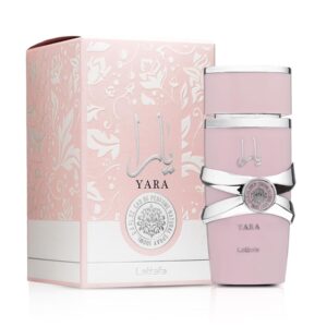Lattafa Yara - Vanilla, Gourmand, Fruity, Floral - Eau de Parfum Long-Lasting Fragrance for Women, 3.40 Ounce / 100 ml