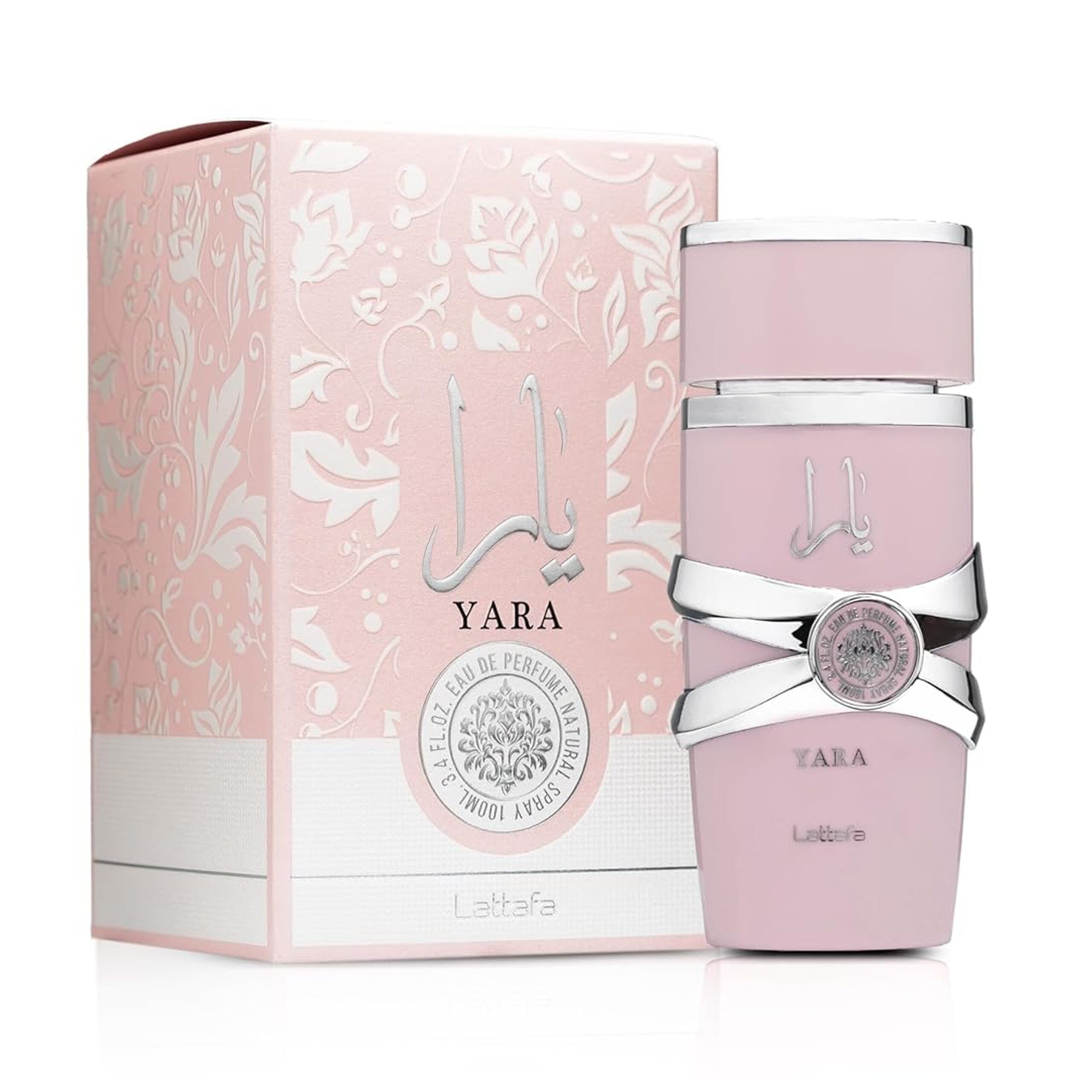 Lattafa Yara - Vanilla, Gourmand, Fruity, Floral - Eau de Parfum Long-Lasting Fragrance for Women, 3.40 Ounce / 100 ml