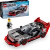 LEGO Speed Champions Audi S1 e-tron Quattro Race Car Toys - Building Toys for Kids, Boys & Girls, Ages 9+ - Design Details & 1 Minifigure - Car Model Kit Birthday Gift - 76921