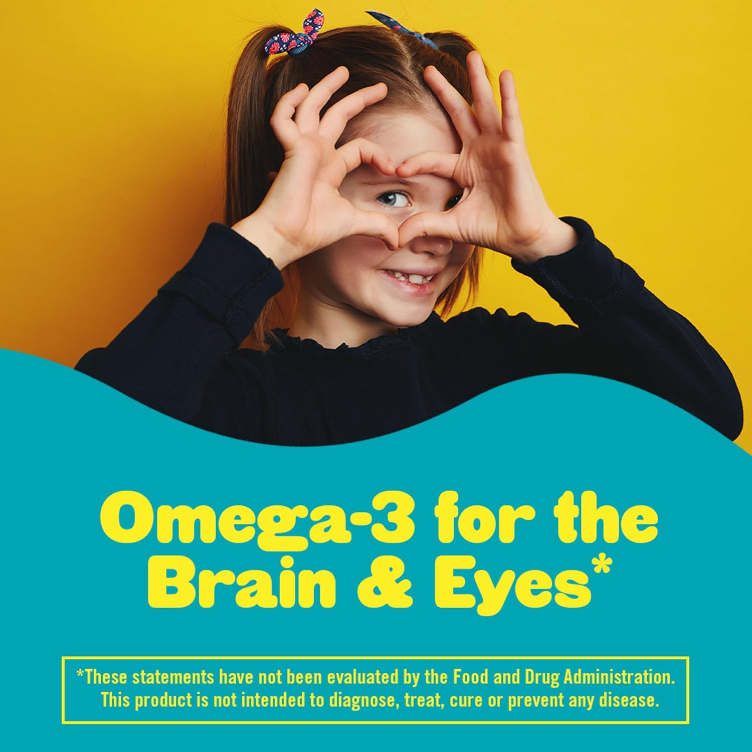 Lil Critters Kids Omega-3 Gummy, 3 Fatty acids, DHA, EPA and ALA. 120 ct - Image 3