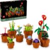 LEGO Botanicals Tiny Plants - Artificial, Fake Indoor Plant Building Set for Home, Kitchen, Desk Decoration, Adults Ages 18+ - 10329